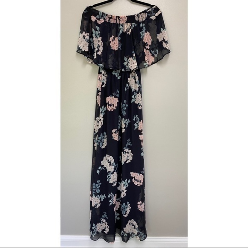 NWT SMYM Hacienda Maxi Dress Fleur de Fun - flaw